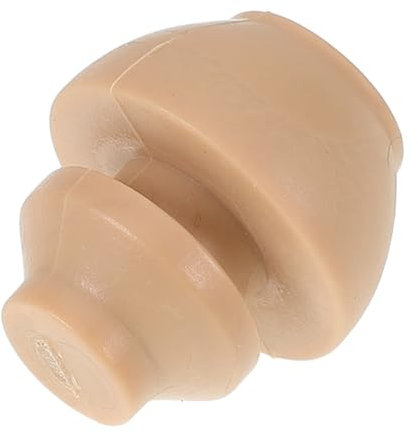 KOMBIUDA Soldatenkörperverbinder DIY-puppenstütze Puppenfigur DIY Kopfstütze DIY-puppenhals-kit Einzigartiges Puppenkopf-Accessoire Puppe DIY Zubehör Puppenzubehör Selber Machen Abs Beige