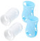 ANDRESLAD Housse De Protection En Pour Biberon De Bébé Couverture Anti Chute Et Antidérapante Pour Biberon De 240ML Couleurs Aléatoires