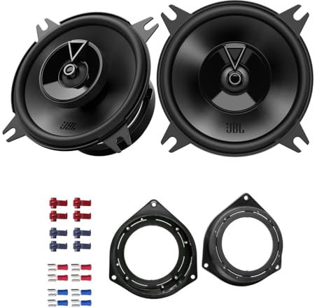 JBL Auto Lautsprecher Boxen Club 44F 210 Watt 10 cm 2 Wege Koax passend für Opel Corsa D ab 2006 Türen hinten