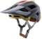 Fahrradhelm Mountainbike Helm MTB Helme Visier Verstellbar für Herren Damen Erwachsene Jugend (Grau Khaki, L)
