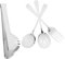 TIDTALEO 1Set Utensili da Inossidabile con Impugnatura per Buffet e Ristoranti Pratico e Versatile per Insalate e Dessert