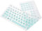 LABRIMP 1Pc Silicone Keyboard Cover for Wired Keyboard Thin Protective Film Skin Compatible with Dell Optiplex Durable Material Gradient