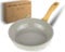 DIVORY padella in ceramica 28 cm - padella grande con rivestimento in ceramica, per fornelli a induzione, senza PFAS e PTFE, rivestita, lavabile in lavastoviglie, adatta al forno (Natura, 28 cm)