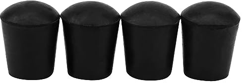 Rubber Chair Caps, Scratch Proof Furniture Feet Leg Protectors Pads, Rubber Ends Caps Reduce Noise for Chair,Table,Sofa,Desk(Size:25mm)