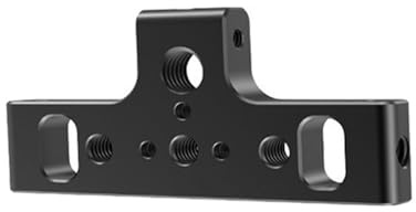 Dreifach-Adapter, Aluminium, 360 Grad verstellbar, 1/4 Zoll Gewinde für Kamera, Telefon, Stativ, Live-Stream und Vlog-Studio-Halterung, Kamerahalterung für Live-Streaming