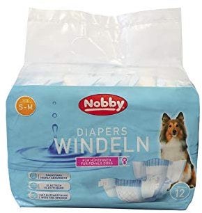 Nobby Windeln f. Hündinnen 12 St.; S ; 28-40 cm