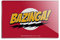 The Big Bang Theory Sheldon Bazinga Rechteckiger Kühlschrankmagnet aus Acryl