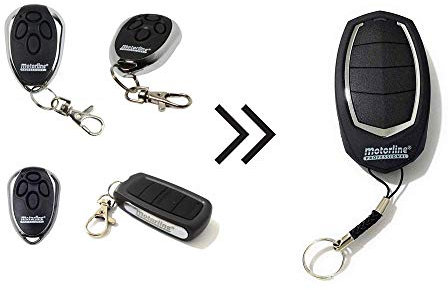 Mando de garaje original Motorline Falk compatible con MX4SP, MX5SP, MXS4SP