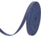 PandaHall 11 Meter Stitch Denim Band 10 mm Jeans gemustert Ripsband Marine Blau Layering Stoff Jeans Schleifen Band für Haarspangen Zubehör Geschenkverpackungen und Nähen