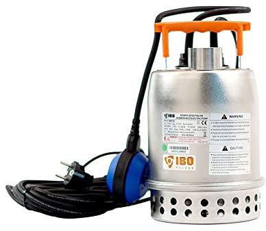 !! Profi !! Schmutzwasserpumpe QBO 100 Tauchpumpe Schwimmbadpumpe Edelstahl 16500L/h Förderhöhe 12m