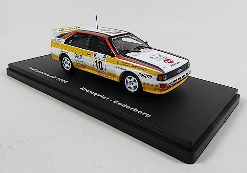 - Miniaturauto 1/43 kompatibel mit Audi Quattro A2 Acropolis 1984 Blomqvist - RMX6