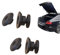Hutablage Knopf Clips 2er Set