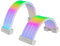 TECWARE Flex RGB, PSU Extension Cable Cover Kit, Light Up LED Strip Set for GPU and Motherboard PC Cables, 5V 3 Pin ARGB Sync, Compatible with 8-Pin, 16-Pin, 24-Pin, White