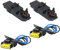 Partsline Lot 2 Kits de Réparation Avec Boitier Module Confort Temic Lève-Vitre Electrique + Prise Fiche compatible pour CLIO 3 ESPACE 4 LAGUNA 2 MEGANE 2 SCENIC 2-440788 440746