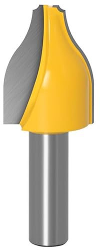 1 pieza 12,7mm 1/2 8mm vástago clásico Vertical Ogee Panel de cuentas Raiser Cove Router Bits 2 cortadores de carburo de flauta herramientas de carpintería(12mm shank)