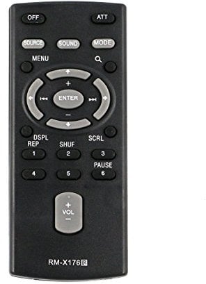 Vinabty RM-X176 Ersatz-Fernbedienung für Sony Auto-Receiver Audiosystem MEX-BT3950U