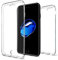 Compatible With Apple iPhone 7 Plus / 8 Plus - Clear Case 2 in 1 Front & Back Full Body Shock Proof Bumper Phone Case Cover 360 Degree Protection