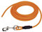 Nobby Schleppleine Cover rund, neon orange L: 10 m, Ø 6 mm, 1 Stück