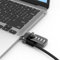 MacBook Air 2020 Lock Security Ledge con candado de Cable Combinado