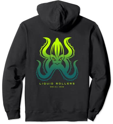 Liquid Drum Und Bass DnB Octopus Drum N Bass Pullover Hoodie