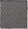 Sealskin Trellis Badteppich 60x60 cm Baumwolle Schwarz