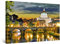 Startonight Bilder - Rom, Italien - Leinwandbilder Moderne Kunst, Wanddeko Kunstdrucke, Wandbilder XXL Wohnzimmer Groß Wand Bild 80 x 120 cm, Tag Nacht Effekt, Elegante Geschenkidee Wand Deko