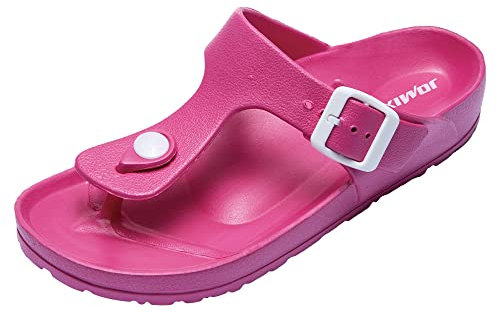JOMIX Infradito Donna Piscina Spiaggia Ciabatte Donna Gomma Comode Casa Mare SD2225 SD8062 (Fuxia, 39)