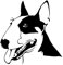 Adesivo Bull Terrier, 5 Pezzi 16 cm X 16.5 cm Adesivo per Auto Decalcomania Pet Dog Pit Bull Terrier Animal Styling Adesivi Decorazione per Auto Camion Van Window