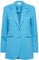 ICHI IHKATE SUS OVERSIZE BL Damen Blazer Longblazer Jacke Long-Blazer mit Knöpfen Stretch und Reverskragen, Größe:XL, Farbe:Blithe (174336)