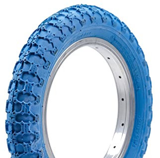 12 Zoll Fahrrad Reifen 12.5x2 1/4 Kinder Wagen Roller Handwagen Blau B-Ware