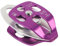 Nimomo Doppel Rolle EN 12278 Außen Luftfahrt Aluminium Seitens chaukel Doppel Rolle für Klettern Bergsteigen (Lila)(Violett)