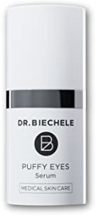 Dr. Biechele PUFFY EYES SERUM - 15ml Augenserum gegen Augenringe und kleinste Fältchen sofort effekt mit Hyaluronsäure und Algenextrakte, Reduzierung von Augenringen Anti-Aging mit Blue Light Defense