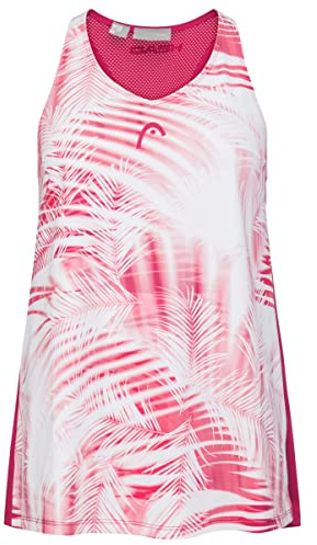 Head Agility Tank Top Mädchen, Mulberry/Print, 152