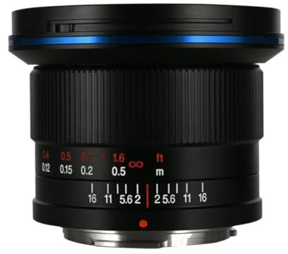 LA0WA 6 mm f/2 Zero-D MFT Ultra-Wide Lens with 121.9-Degree Ultra Wide-Angle View, Large Aperture Manual Focus, and 10-Point Sunstars