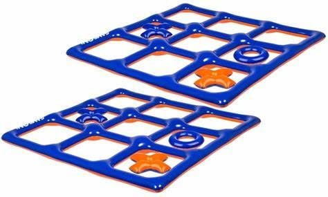 Juego Piscina 3 en Raya Hinchable, para Piscina, válido para cualquir Superficie y para Todas Las Edades, (Entrega en 24 Horas)