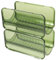 Organizador de Botellas de Agua de Plástico Apilable de 2 Piezas para Refrigerador Contenedores de Almacenamiento de Cocina Soporte para Botellas Aislado Color Verde