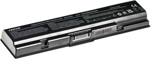 FESTAS 10.8V 5200mAh PA3534U-1BRS PA3534U-1BAS PA3533U-1BRS Batterie Compatible avec Toshiba Satellite A200 A300 A350 A500 L300 L500 A205 A210 A305 A505 L200 L300D L305 L350 L450 L505 Series