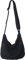Wirtschaftliche Baumwoll-Leinen-Tragetasche, Damen-Hobo-Umhängetasche, Umhängetasche mit 3 Außentaschen, Reißverschluss, C-Stil: Schwarz, C Style--Black, Casual