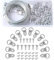 Picture Hanging Wire,30M Picture Wire Picture Hooks Picture Hanging Kit with D Ring Picture Hangers,Crimping Loop Sleeve for Hanging Photo Frames, Mirror, Wall Art