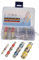 Dickly Sellos de soldadura, conectores de cables, manguitos de soldadura, 4 colores, conector termorretráctil, conexión de cable, barco, camión marino, 50 pcs