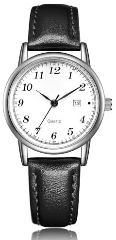CIVO Uhren Damen Lederarmband Armbanduhr: Minimalistische Analog Wasserdicht
