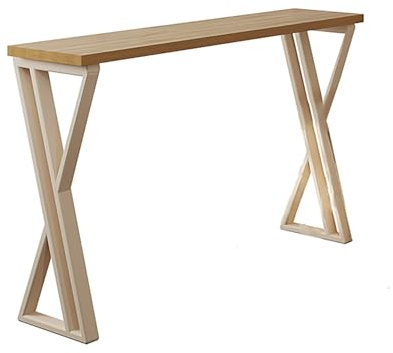 ZXTRYBHD Hoher Stehtisch, Frühstückstheke, Couchtisch, Rechteckiger Bartisch küche, for Esszimmer, Wohnzimmer, Bar, Pub(47.2in/120cm)