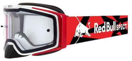 Red Bull Spect Torp MX Dirt Bike Brille mit Outrigger für Erwachsene Herren Damen Jugendliche Motorrad ATV Mountainbike MTB