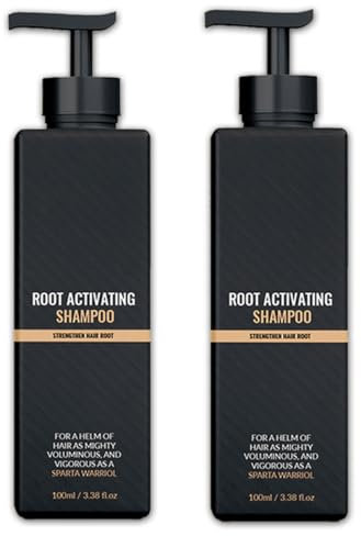 Root Activator Shampoo, Hair Growing Shampoo, 2025 New Hair Loss Shampoo, Anti Haarausfall Reparierendes Pflegeshampoo für Männer und Frauen, 2 Stück x 100ml