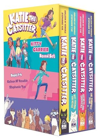 Katie the Catsitter: Kitty Carrier Box Set (Books 1-4): (A Graphic Novel Boxed Set)