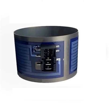 Thick Film Heating Ring Compatible For Siemens，Compatible For Bosch Dishwasher Heating Circulation Pump and Water Pump Heating Size 75x55mm