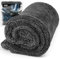 Airlab Trockentuch Auto 1200GSM, Mikrofaser Handtuch Auto Tuch zum Trocknen, Saugstarkes Trockentuch für Autopflege, Duschkabine, Haushalt, Microfasertuch, Fusselfrei & Kratzfrei, Schwarz