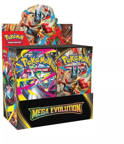 Pokemon TCG: Mega Evolution Booster Display Box - 36 Packs