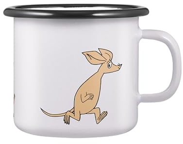 Muurla Mumins Emaille Tasse Retro Sniff 0,25 L