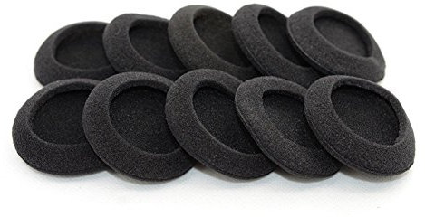 5Paris Ersatz-Ohrpolster aus Schaumstoff, kompatibel mit Rapoo H1030/Koss CS100/Jensen JHH110/FreeTalk 5091/Aiwa HP-CN5/Labtec Axis 502 Headset, 60 mm